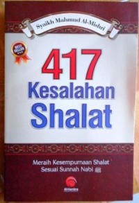 Image of 417 Kesalahan Shalat