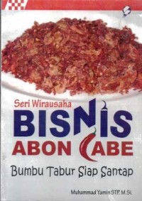 Image of Bisnis Abon Cabe: Bumbu Tabur Siap Santap