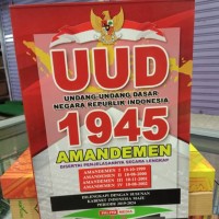 Image of UUD Undang-undang Dasar Negara Republik Indonesia 1945 Amandemen